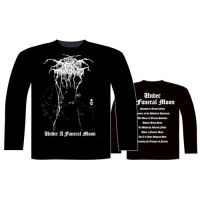 Darkthrone - L/S Under A Funeral Moon (S) i gruppen MERCHANDISE / T-shirt / Hårdrock hos Bengans Skivbutik AB (5513742)