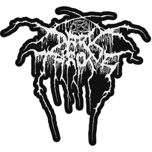 Darkthrone - Logo Cut Out Standard Patch i gruppen MERCHANDISE / Accessoarer / Hårdrock hos Bengans Skivbutik AB (5513956)