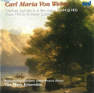 Weber Carl Maria Von - Clarinet Quintet In B Flat J182 / F i gruppen ÖVRIGT / Övrigt / Klassiskt hos Bengans Skivbutik AB (5514154)