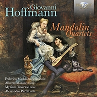 Hoffmann Giovanni - Mandolin Quartets i gruppen CD / Klassiskt hos Bengans Skivbutik AB (5514298)
