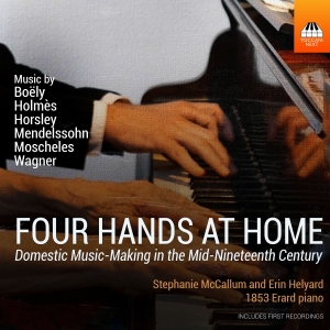 Stephanie Mccallum Erin Helyard - Four Hands At Home - Domestic Music i gruppen CD / Klassiskt hos Bengans Skivbutik AB (5514309)