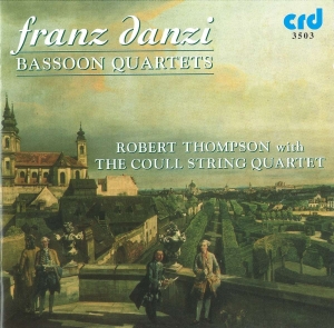 Danzi Franz - Three Quartets For Bassoon & String i gruppen MUSIK / CD-R / Klassiskt hos Bengans Skivbutik AB (5514502)
