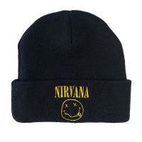 Nirvana - Hat - Smiley Logo i gruppen VI TIPSAR / Fredagsreleaser / Fredag den 2:e Februari 2024 hos Bengans Skivbutik AB (5515577)