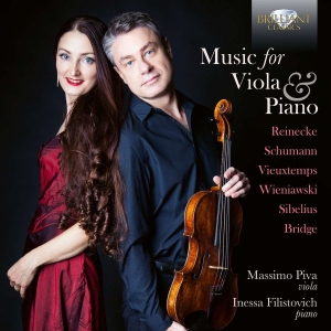 Massimo Piva Inessa Filistovich - Music For Viola & Piano By Reinecke i gruppen VI TIPSAR / Fredagsreleaser / Fredag den 2:e Februari 2024 hos Bengans Skivbutik AB (5515731)