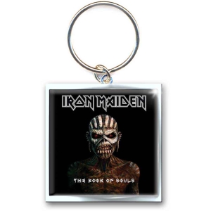 Iron Maiden - Keychain: The Book Of Souls  i gruppen MERCHANDISE / Merch / Hårdrock hos Bengans Skivbutik AB (5516016)