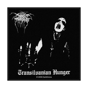 Darkthrone - Transilvanian Hunger Standard Patch i gruppen MERCHANDISE / Merch / Hårdrock hos Bengans Skivbutik AB (5516851)