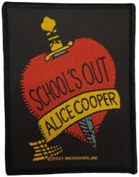 Alice Cooper - Patch School's Out (10,1 X 7,8) Cm) i gruppen VI TIPSAR / Fredagsreleaser / Fredag Den 16:e Februari 2024 hos Bengans Skivbutik AB (5517864)