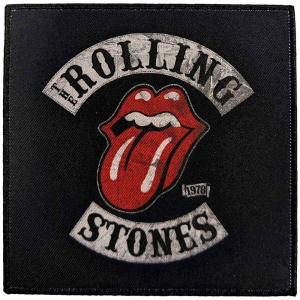 Rolling Stones - Tour '78 Printed Patch i gruppen MERCHANDISE / Merch / Pop-Rock hos Bengans Skivbutik AB (5520458)
