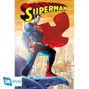 Poster  - Superman - Dc Comics 91.5 X 61Cm i gruppen ÖVRIGT / Merchandise hos Bengans Skivbutik AB (5520681)