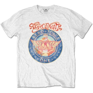 Aerosmith - Aero Force Uni Wht    i gruppen MERCH / T-Shirt / Rockoff_Nya April24 hos Bengans Skivbutik AB (5525792r)