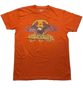 Aerosmith - Eagle Uni Orange    i gruppen MERCH / T-Shirt / Rockoff_Nya April24 hos Bengans Skivbutik AB (5525795r)