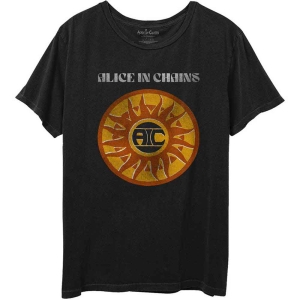 Alice In Chains - Circle Sun Vintage Uni Bl    i gruppen MERCH / T-Shirt / Rockoff_Nya April24 hos Bengans Skivbutik AB (5525808r)