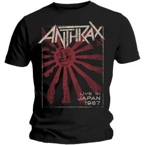 Anthrax - Live In Japan Uni Bl    i gruppen MERCH / T-Shirt / Rockoff_Nya April24 hos Bengans Skivbutik AB (5526167r)