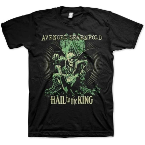 Avenged Sevenfold - Hail To The King En Vie Uni Bl    i gruppen MERCHANDISE / T-shirt / Hårdrock hos Bengans Skivbutik AB (5526336)