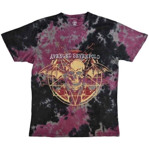 Avenged Sevenfold - Ritual Uni Grey Dip-Dye    i gruppen MERCH / T-Shirt / Rockoff_Nya April24 hos Bengans Skivbutik AB (5526510r)