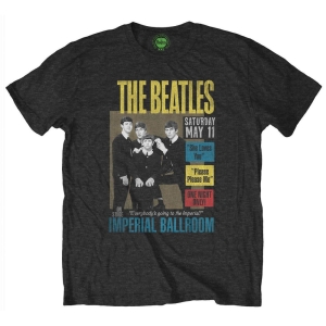 The Beatles - Imperial Ballroom Uni Bl    i gruppen MERCH / T-Shirt / Rockoff_Nya April24 hos Bengans Skivbutik AB (5527398r)