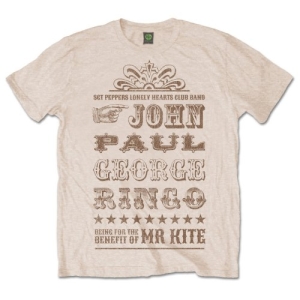 The Beatles - Mr Kite Uni Sand    i gruppen MERCH / T-Shirt / Rockoff_Nya April24 hos Bengans Skivbutik AB (5527808r)