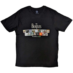The Beatles - Albums On Apple Uni Bl    i gruppen MERCH / T-Shirt / Rockoff_Nya April24 hos Bengans Skivbutik AB (5528961r)