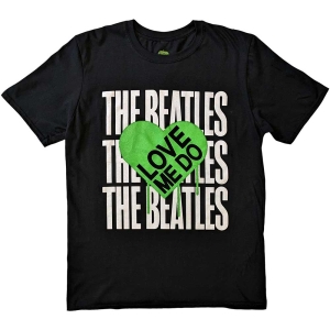 The Beatles - Lmd Graffiti Heart Uni Bl    i gruppen MERCH / T-Shirt / Rockoff_Nya April24 hos Bengans Skivbutik AB (5529007r)