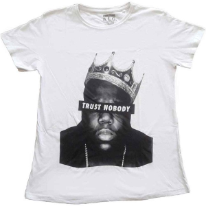 Biggie Smalls - Trust Nobody Lady Wht    i gruppen MERCHANDISE / T-shirt / Hip Hop-Rap hos Bengans Skivbutik AB (5529263r)
