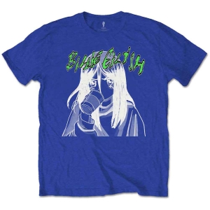 Billie Eilish - Anime Drink Uni Blue    i gruppen MERCH / T-Shirt / Rockoff_Nya April24 hos Bengans Skivbutik AB (5529470r)