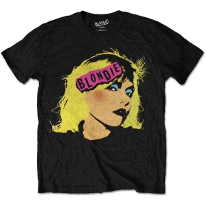Blondie - Punk Logo Uni Bl    i gruppen MERCHANDISE / T-shirt / Pop-Rock hos Bengans Skivbutik AB (5529506)