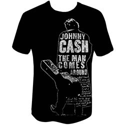 Johnny Cash - Man Comes Around Uni Bl    i gruppen MERCHANDISE / T-shirt / Country hos Bengans Skivbutik AB (5529793r)
