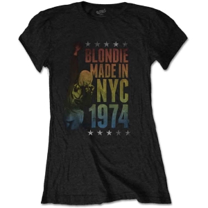 Blondie - Made In Nyc Lady Bl    i gruppen MERCH / T-Shirt / Rockoff_Nya April24 hos Bengans Skivbutik AB (5529800r)