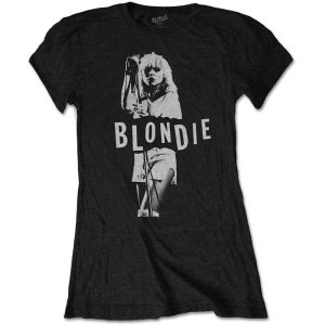 Blondie - Mic Stand Lady Bl    i gruppen MERCH / T-Shirt / Rockoff_Nya April24 hos Bengans Skivbutik AB (5529803r)