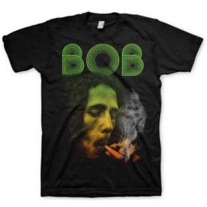 Bob Marley - Smoking Da Erb Uni Bl    i gruppen MERCHANDISE / T-shirt / Reggae hos Bengans Skivbutik AB (5529821r)