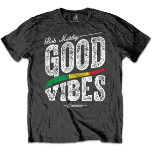 Bob Marley - Good Vibes Uni Char    i gruppen MERCHANDISE / T-shirt / Reggae hos Bengans Skivbutik AB (5529828r)