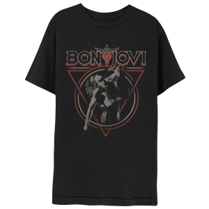 Bon Jovi - Triangle Overlap Uni Bl    i gruppen MERCH / T-Shirt / Rockoff_Nya April24 hos Bengans Skivbutik AB (5530206r)