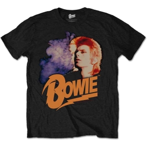 David Bowie - Retro Bowie 2 Uni Bl    i gruppen MERCH / T-Shirt / Rockoff_Nya April24 hos Bengans Skivbutik AB (5530239r)
