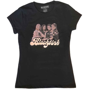Blackpink - Photo Lady Bl    i gruppen MERCH / T-Shirt / Rockoff_Nya April24 hos Bengans Skivbutik AB (5530638r)