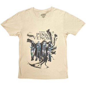 Blackpink - Pink Venom Oil Stroke Uni Sand    i gruppen MERCH / T-Shirt / Rockoff_Nya April24 hos Bengans Skivbutik AB (5530643r)