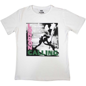The Clash - London Calling Lady Wht    i gruppen MERCHANDISE / T-shirt / Punk hos Bengans Skivbutik AB (5531088r)
