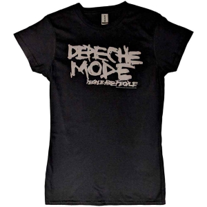 Depeche Mode - People Are People Lady Bl    i gruppen MERCH / T-Shirt / Rockoff_Nya April24 hos Bengans Skivbutik AB (5531373r)