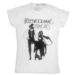 Fleetwood Mac - Rumours Lady Wht    i gruppen MERCH / T-Shirt / Rockoff_Nya April24 hos Bengans Skivbutik AB (5531567r)