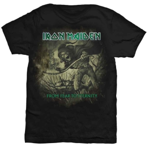 Iron Maiden - Fear To Eternity Distress Uni Bl    i gruppen MERCH / T-Shirt / Rockoff_Nya April24 hos Bengans Skivbutik AB (5532364r)
