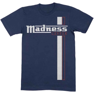 Madness - Stripes Uni Navy    i gruppen MERCHANDISE / T-shirt / Reggae hos Bengans Skivbutik AB (5532721r)