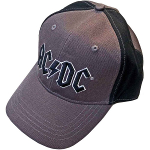 Ac/Dc - Black Logo Char/Bl Baseball C i gruppen MERCH / Minsishops-merch / Ac/Dc hos Bengans Skivbutik AB (5532854)