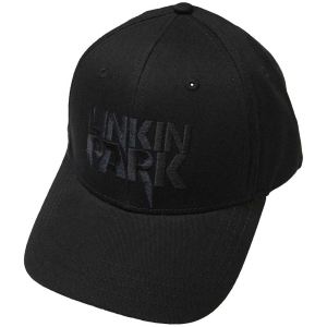 Linkin Park - Black Logo Bl Baseball C i gruppen MERCHANDISE / Merch / Hårdrock hos Bengans Skivbutik AB (5532957)
