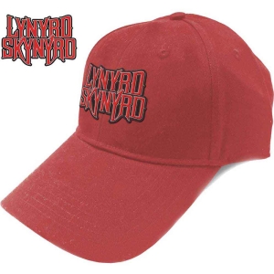 Lynyrd Skynyrd - Logo Red Baseball C i gruppen MERCHANDISE / Merch / Pop-Rock hos Bengans Skivbutik AB (5532963)