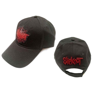 Slipknot - Logo Bl Baseball C i gruppen MERCHANDISE / Merch / Hårdrock hos Bengans Skivbutik AB (5533017)