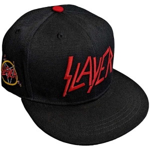 Slayer - Logo Bl Snapback C i gruppen MERCHANDISE / Merch / Hårdrock hos Bengans Skivbutik AB (5533025)