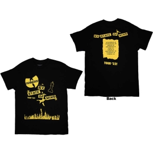 Wu-Tang Clan - Tour '23 Ny State Of Mind Uni Bl    i gruppen MERCH / T-Shirt / Rockoff_Nya April24 hos Bengans Skivbutik AB (5533316r)