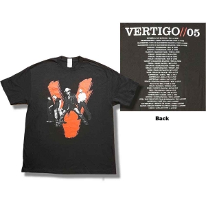 U2 - Vertigo Tour 2005 V Photo Uni Bl  1 i gruppen MERCHANDISE / T-shirt / Pop-Rock hos Bengans Skivbutik AB (5533723)