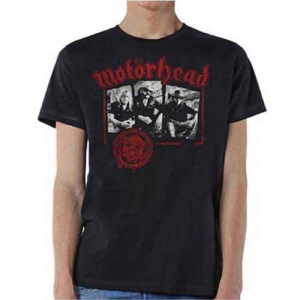 Motorhead - Stamped Uni Bl    i gruppen MERCH / T-Shirt / Rockoff_Nya April24 hos Bengans Skivbutik AB (5534452r)