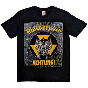 Motorhead - Achtung Uni Bl    i gruppen MERCH / T-Shirt / Rockoff_Nya April24 hos Bengans Skivbutik AB (5534678r)