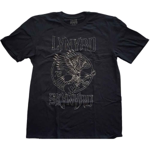 Lynyrd Skynyrd - '73 Eagle Guitar Uni Bl    i gruppen MERCH / T-Shirt / Rockoff_Nya April24 hos Bengans Skivbutik AB (5534972r)